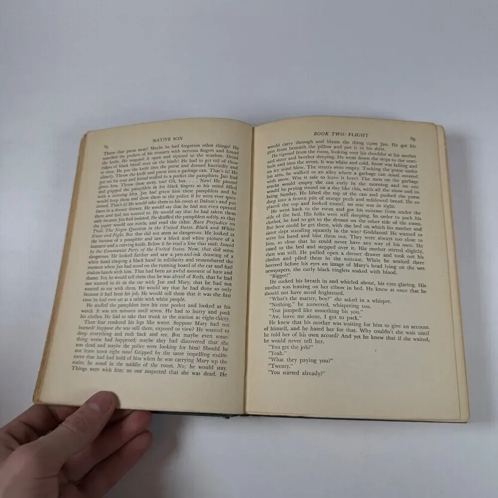Native Son - by Richard Wright 1940 Vintage book
